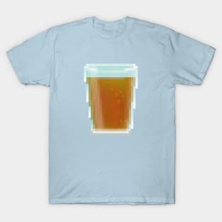 Pixelart T-Shirt - Pilsner Beer T-Shirt